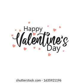 Valentines day concept with background red and pink paper and balloon heart hearts