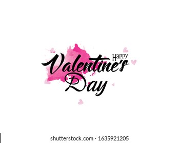 Valentines day concept with background red and pink paper and balloon heart hearts