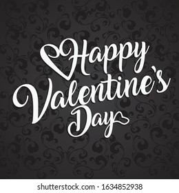 Valentine's day concept background. Vector illustration.