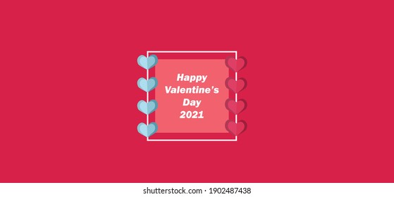 Valentines day concept background. Vector illustration. greeting card, Gifts,confetti. Flat lay and present composition.