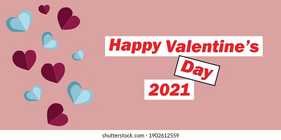 Valentines day concept background. Vector illustration. greeting card, Gifts,confetti. Flat lay and present composition.