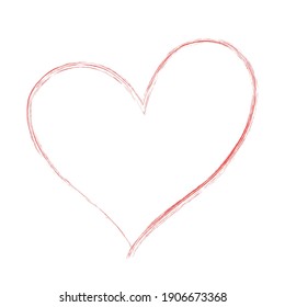 Valentins Tageskonzept Hintergrund. Vektorgrafik. 3D rotes und rosafarbenes Herz mit weißem quadratischem Rahmen. Cute love sale Banner oder Grußkarte, png.