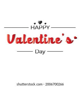 Antecedentes del concepto del día de San Valentín | Ilustración del vector | Banner de amor o tarjeta de saludo
