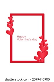 Valentine's day concept background. Vector illustration. love vector symbol for Happy Women's, Mother, Valentine's Day, birthday greeting card design.