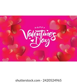 Valentine's day concept background. Vector illustration. gold paper heart and whit background with pink colors. Cute love sale banner or greeting card.