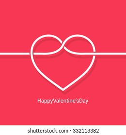 valentines day concept design vector background