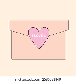 Valentine's day concept posters set. Vector illustration.