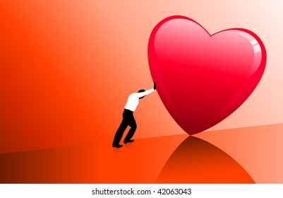 Vorgeschlagener Valentinstag-Hintergrund