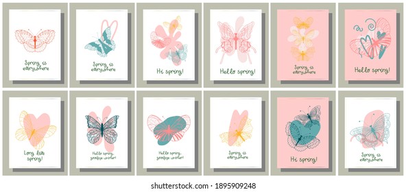 Valentine's day congratulation in abstract style. Modern valentine day congratulation abstract, great design for any purposes.