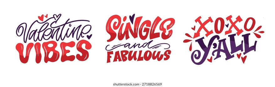 Núcleo del Día de San Valentín. Dibujado a mano doodle cita de letras sobre el amor. Letras para el diseño de la camiseta, impresión de la taza, impresión del bolso, moda de la ropa. Imagen de Vector 100% dibujado a mano.
