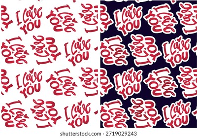 Núcleo del Día de San Valentín. Dibujado a mano doodle cita de letras sobre el amor. Letras para el diseño de la camiseta, impresión de la taza, impresión del bolso, moda de la ropa. Imagen de Vector 100% dibujado a mano.
