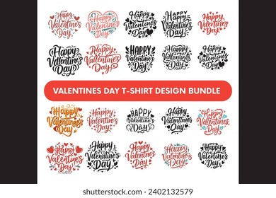 
 Paquete de diseño de camisetas de la pareja del Día de San Valentín, diseño de camisetas del Día de San Valentín, diseño de camisetas del Día de San Valentín, ideas de camisetas de San Valentín para parejas, paquete de camisetas de la marca de San Valentín