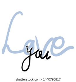 Valentines Day creative artistic hand drawn in doodle cartoon style