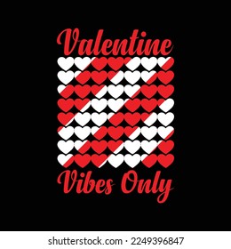 Valentinstag kreatives typografisches Design.Dies ist eine bearbeitbare Vektordatei.