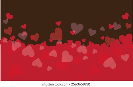 Valentine's day cute pink background illustration material
