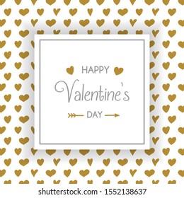Valentine's Day decoration with beutiful hand drawn hearts. Vector
