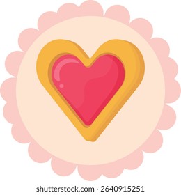 Valentine's Day Decoration Cute Pink Pastel Design Valentine Love Happy Heart's Day Stationery Stamp Post Letter Post Office