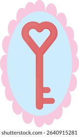 Valentine's Day Decoration Cute Pink Pastel Design Valentine Love Happy Heart's Day Stationery Stamp Post Letter Post Office