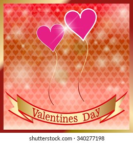 Valentines day  design background.