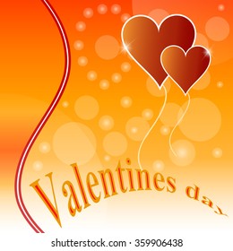 Valentines day design background.