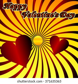 Valentines day design background.
