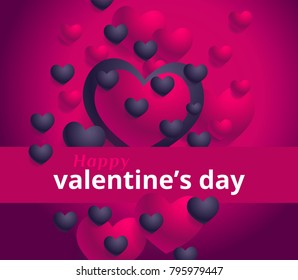 valentine's day design concept. 
