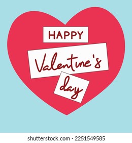 Valentine's day design. Cute love shaped pink balloons. With decorative objects. Holiday banner, web poster, flyer, stylish flyer, greeting card, cover. Romantic background