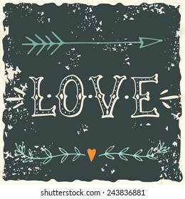 Valentine's day design elements. EPS 10.