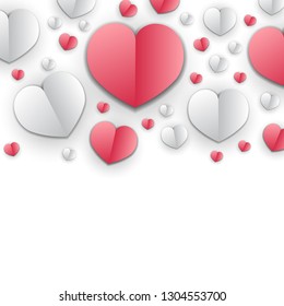 Valentines Day Design Template with Copyspace