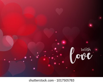 Valentine's Day Design, Vector Illustration.