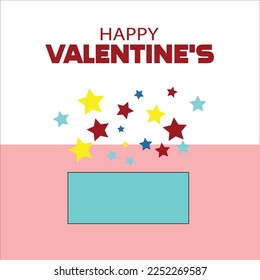 Valentine's day design. Vector illustration. Holiday banner, web poster, flyer, stylish brochure, greeting card, cover. Romantic background