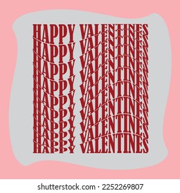 Valentine's day design. Vector illustration. Holiday banner, web poster, flyer, stylish brochure, greeting card, cover. Romantic background