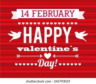 valentines day design, vector illustration eps10 graphic