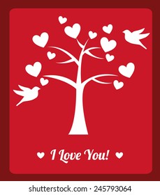 valentines day design, vector illustration eps10 graphic