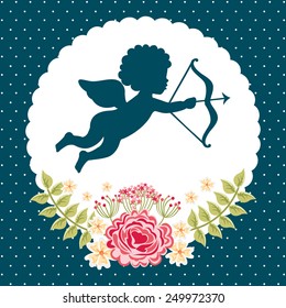 valentines day design, vector illustration eps10 graphic 