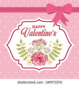 valentines day design, vector illustration eps10 graphic 
