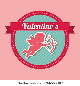 Valentines day design, vector illustration eps10 graphic 