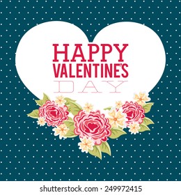 valentines day design, vector illustration eps10 graphic 