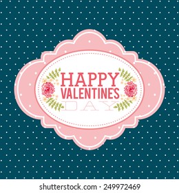 valentines day design, vector illustration eps10 graphic 
