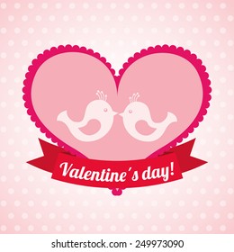 valentines day design, vector illustration eps10 graphic 