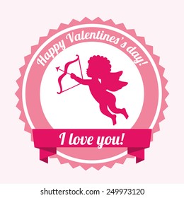 valentines day design, vector illustration eps10 graphic 