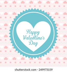 valentines day design, vector illustration eps10 graphic 