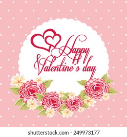 valentines day design, vector illustration eps10 graphic 