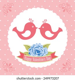 valentines day design, vector illustration eps10 graphic 