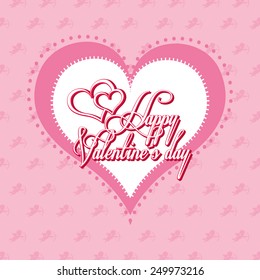 valentines day design, vector illustration eps10 graphic 