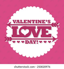 valentines day design, vector illustration eps10 graphic 