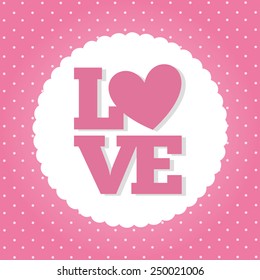 valentines day design, vector illustration eps10 graphic 