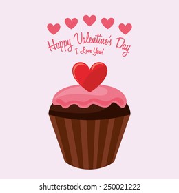 valentines day design, vector illustration eps10 graphic 