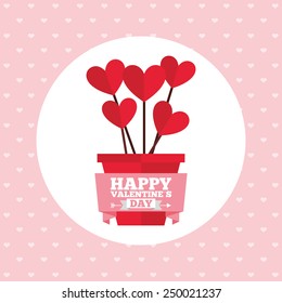 valentines day design, vector illustration eps10 graphic 