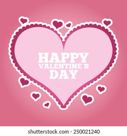 valentines day design, vector illustration eps10 graphic 